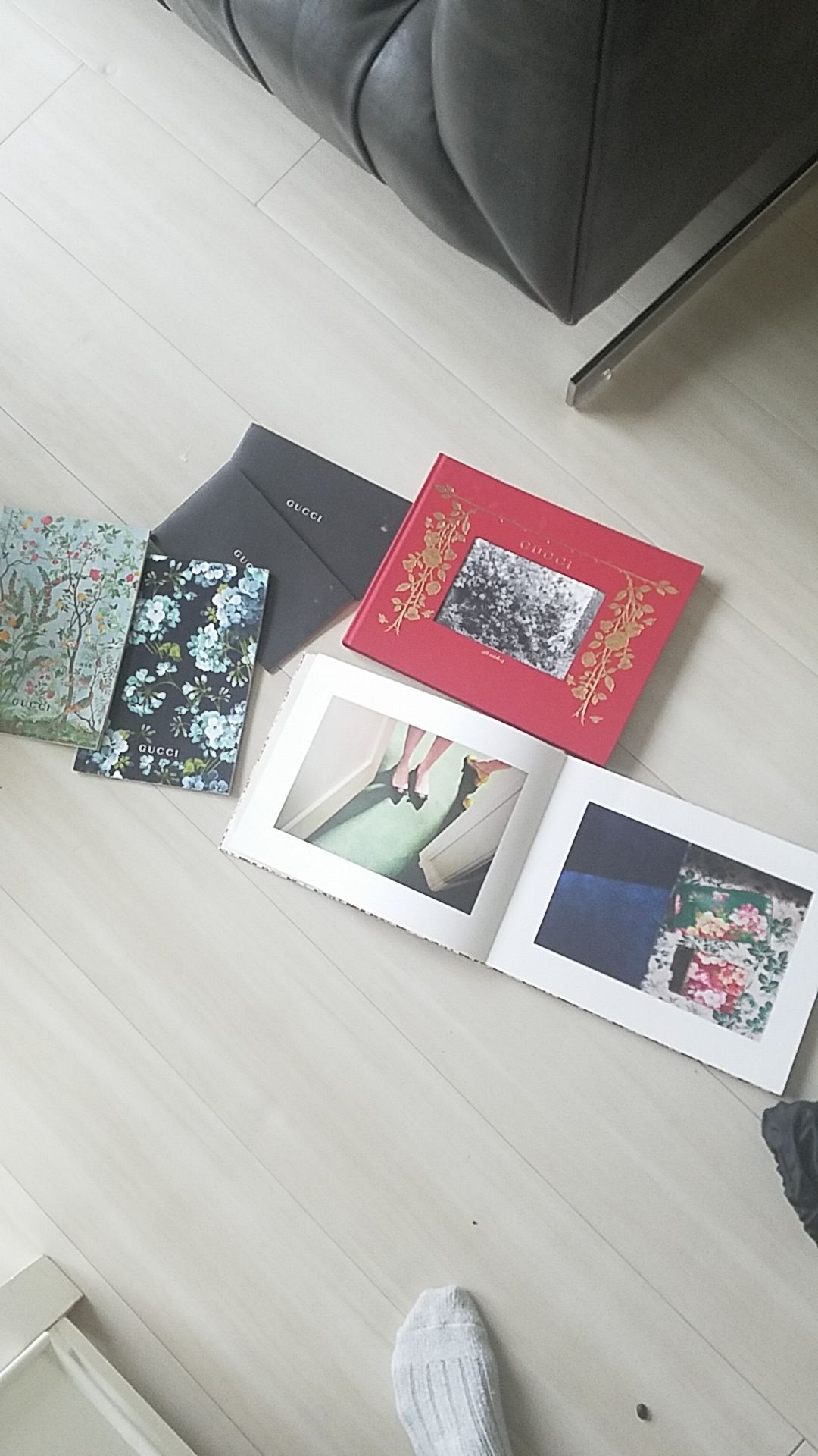 6 Gucci catalogues books photos