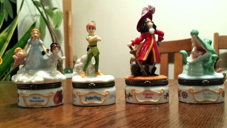 Disney Peter Pan Trinket Box Collection