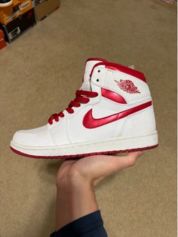 Size 8.5 - Air Jordan 1 Retro High Do The Right Thing White Red 2009