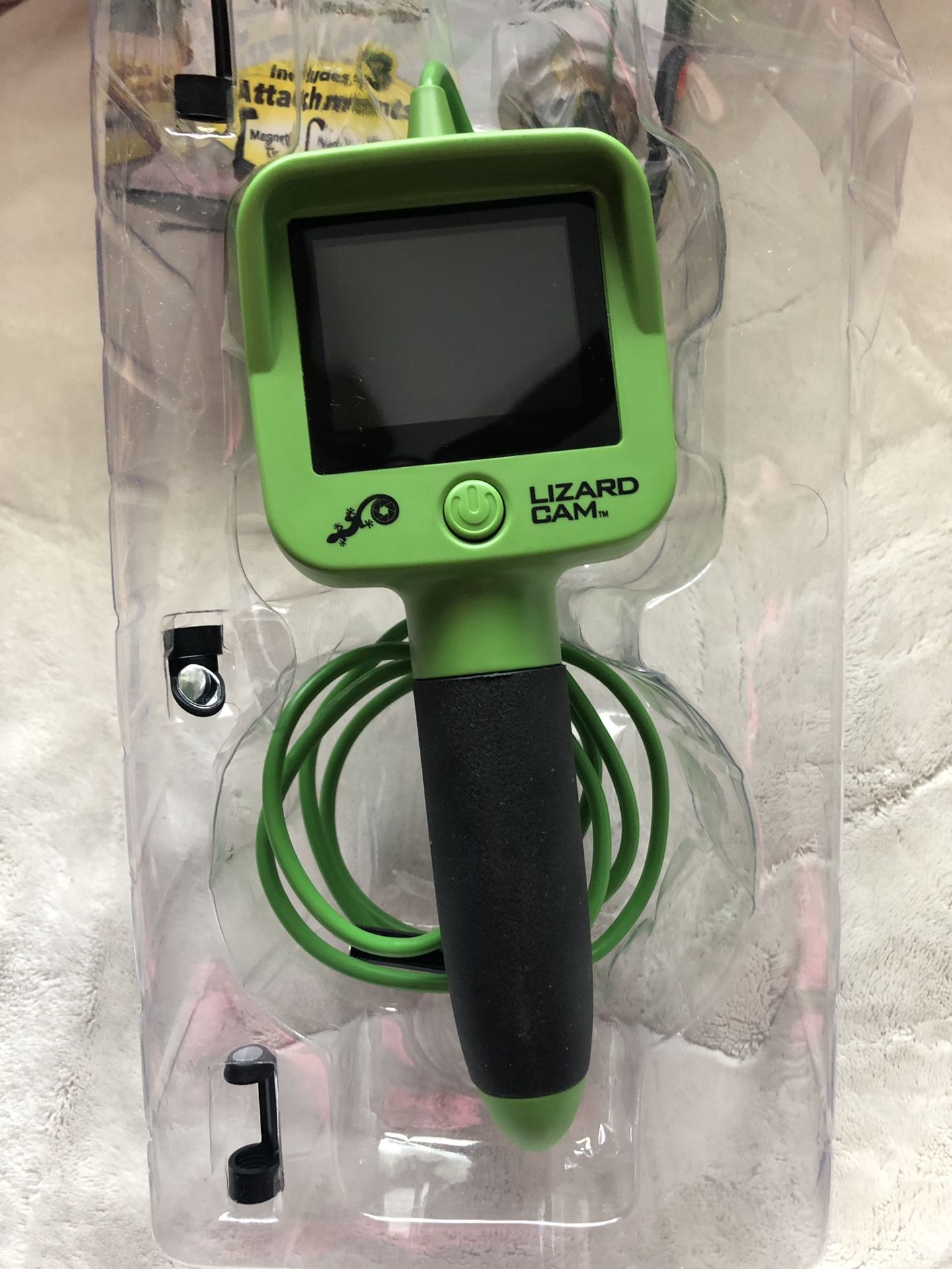 Atomic Beam Lizard Cam Hand-Held Wireless Borescope by BulbHead, Wireless Micro Inspection Camera Includes 3 Tips (1 Pack)
