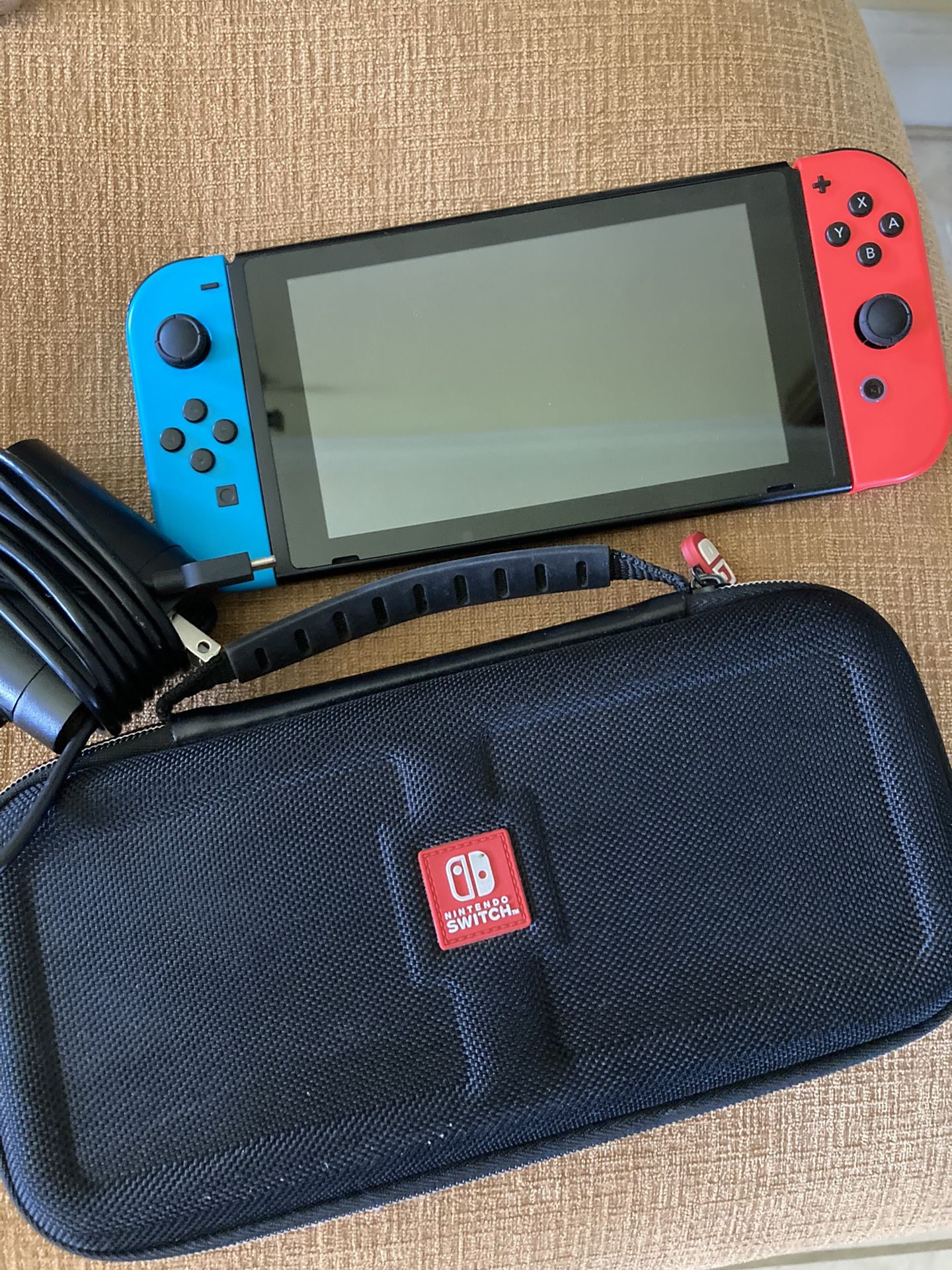 Nintendo Switch Case And Charger