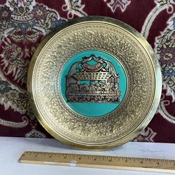 Vintage Jerusalem Last Supper Plate 