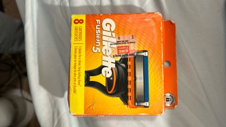 Gillette Fusion 8 Cartridges- Never Opened