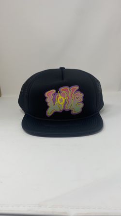 L.O.V.E. Loyalty Out Values Everything Bright Target SnapBack Trucker Hat Black | Kodak Black