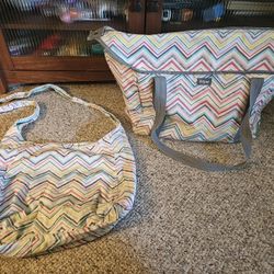 Thirty One Party Punch Crossbody And Insulated Bags