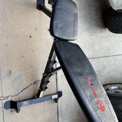 Weider Weight/squat Rack And Marcy Bench