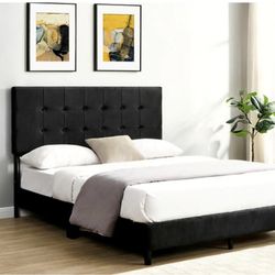 NEW QUEEN SIZE BED WITH MATTRESS AND FREE DELIVERY 