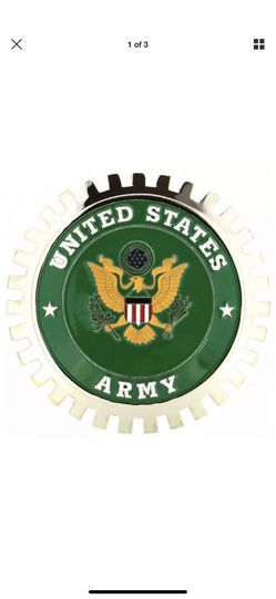United States Army car grill emblem