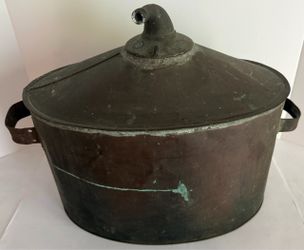 Rare Antique Copper Moonshine Boiler Still