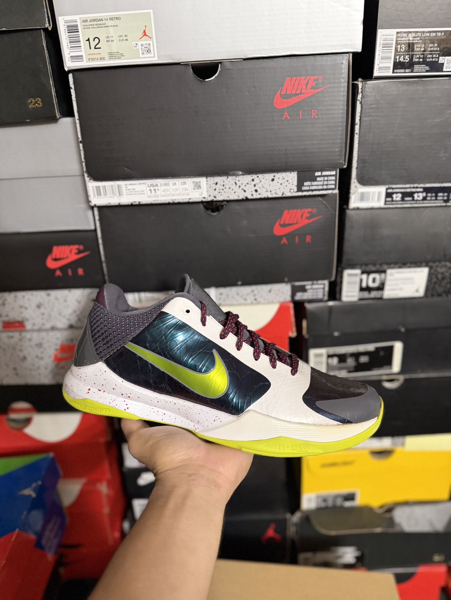 DS Kobe 5 Chaos size 11.5