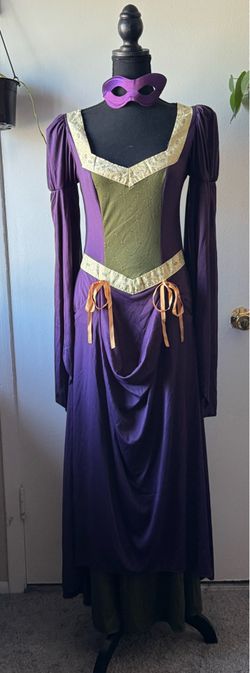 Lady In Waiting Costume Adult Women Medium Halloween Cosplay