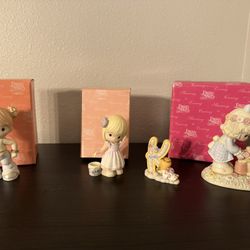 Precious Moments Girl set- in EUC! 