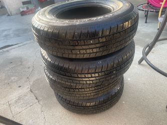 Set of 4 Goodyear Wrangler Tires