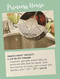 377 Clip-on Pot Strainer