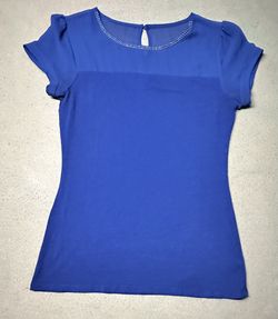 Navy Blue Blouse