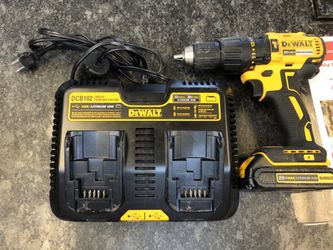 Dewalt Hammer Drill W Double Charger