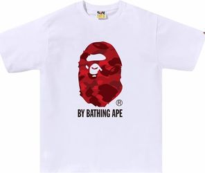 BAPE By Bathing Ape White Camo Tee