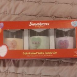 New 3 Pack Scented Votive Candle Set Valentine's Day $8 OBO 