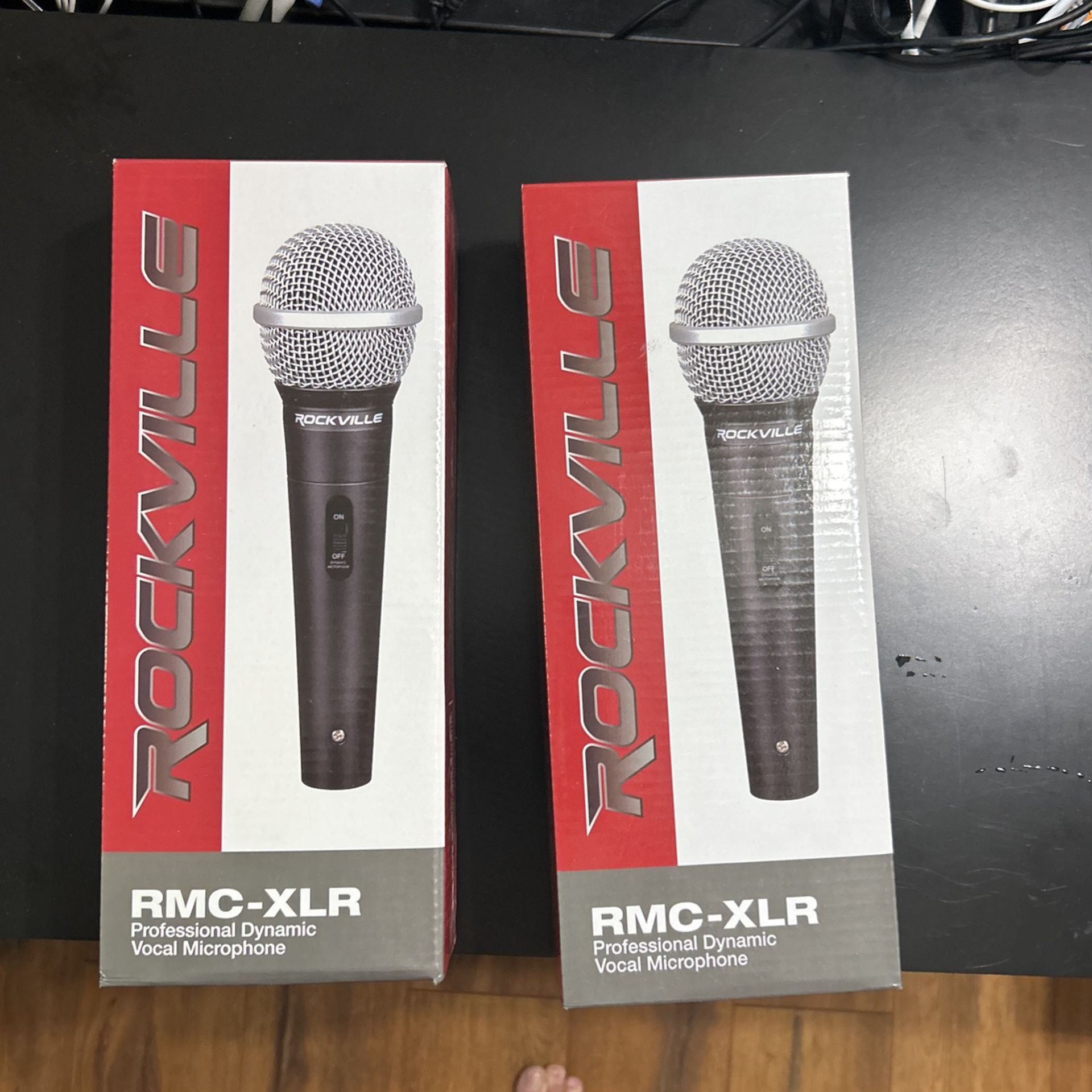 2 Rockville Microphones