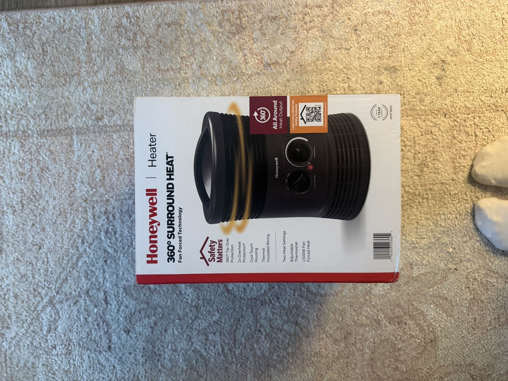 Honeywell Space Heater $25 or $40 for Both