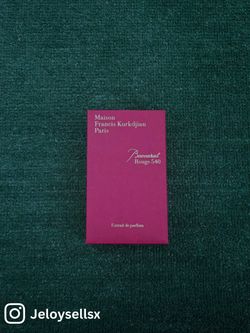 Baccarat Rouge 540 de Parfum