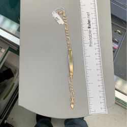 14k ID Bracelet 10g
