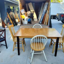 Kitchen table and chairs