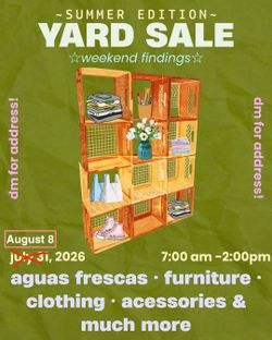 ☆ YARD SALE ☆ EVERYTHING MUST GO!!!