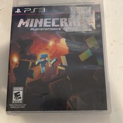 Minecraft PlayStation 3 Disc