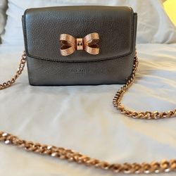 Ted Baker London Bags | Ted Baker Rose Gold/Silver Purse