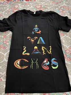 The Avalanches Band Pyramid Short Sleeve Black T Shirt Size S
