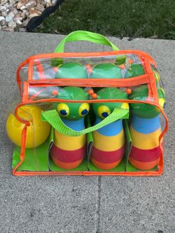 Caterpillars bowling set for kids