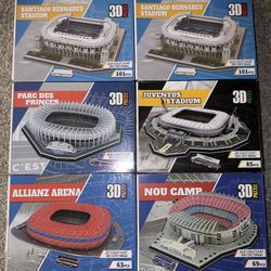 Puzzles 3D de Estadios de Fútbol ⚽️ 🧩