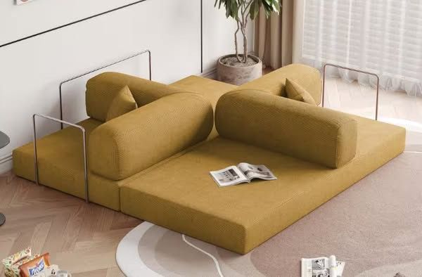 78.7" Convertible Sleeper Sofa