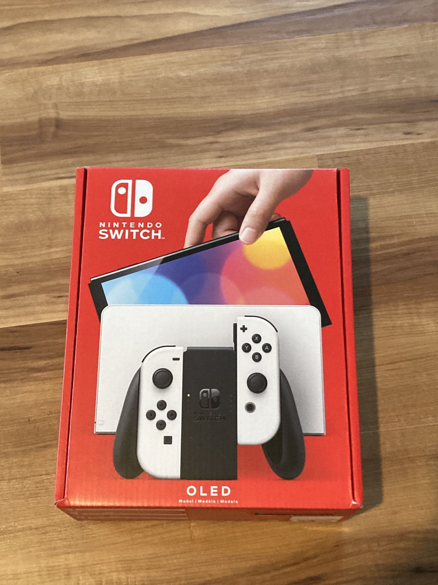 Nintendo Switch OLED White / Red & Blue 