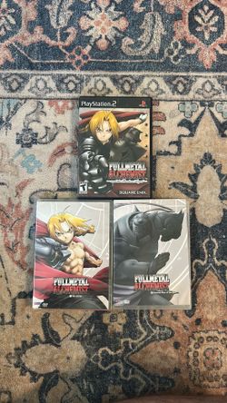 Full Metal Alchemist Lot: Broken Angel PS2 + DVD Vol 1 and 2