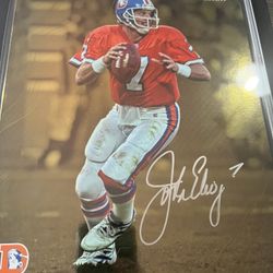 John Elway Emanate 26/99 Fanatics Coa  