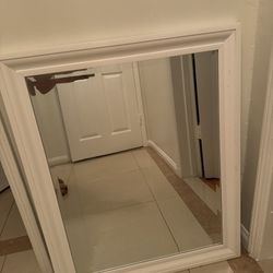 Mirror With Whit Frame