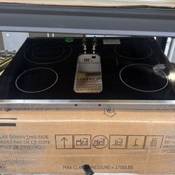GE profile 30” electric cooktop with induction