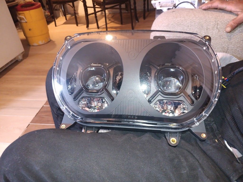 MOTORCYCLE LED DUAL HEADLIGTH FOR HARLEY DAVIDSON $65