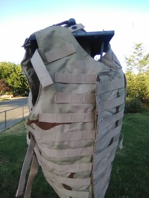Body armor "interceptor" base vest carrier size L