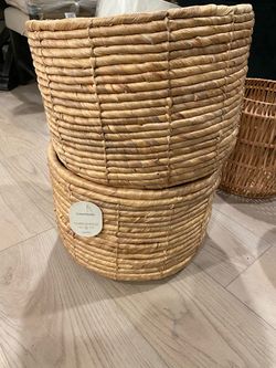 Threshold Coiled Baskets