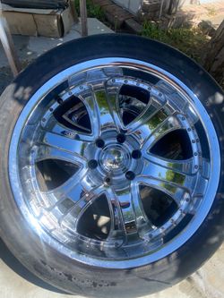 22’ Chrome Foose Rims