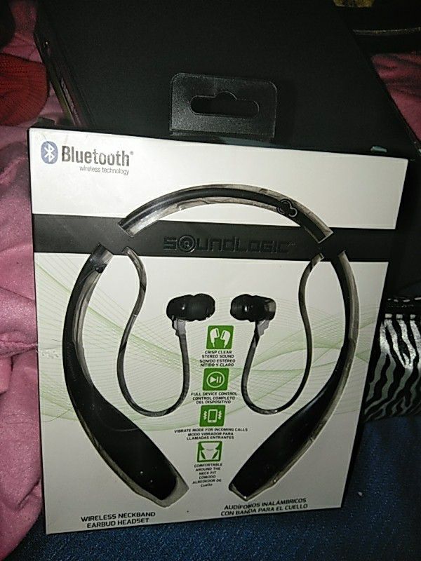 homoseksueel Brood goedkeuren SoundLogic Bluetooth Wireless neckband Earbud Headset for Sale in  Kannapolis, NC - OfferUp