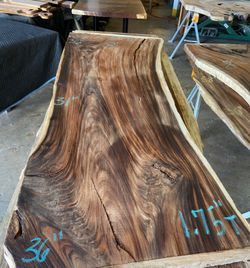 Live Edge Slabs of Wood