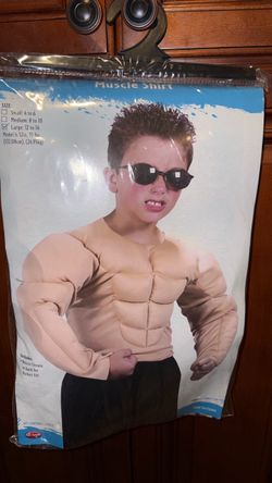 Muscle shirt, child boys, Halloween costume L. 12–14 new.