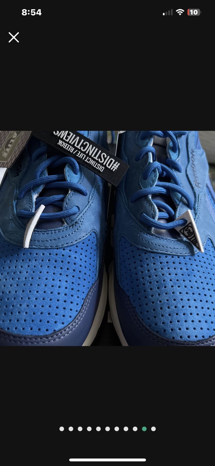 Distinct life x cheap reebok bolton blue spirit