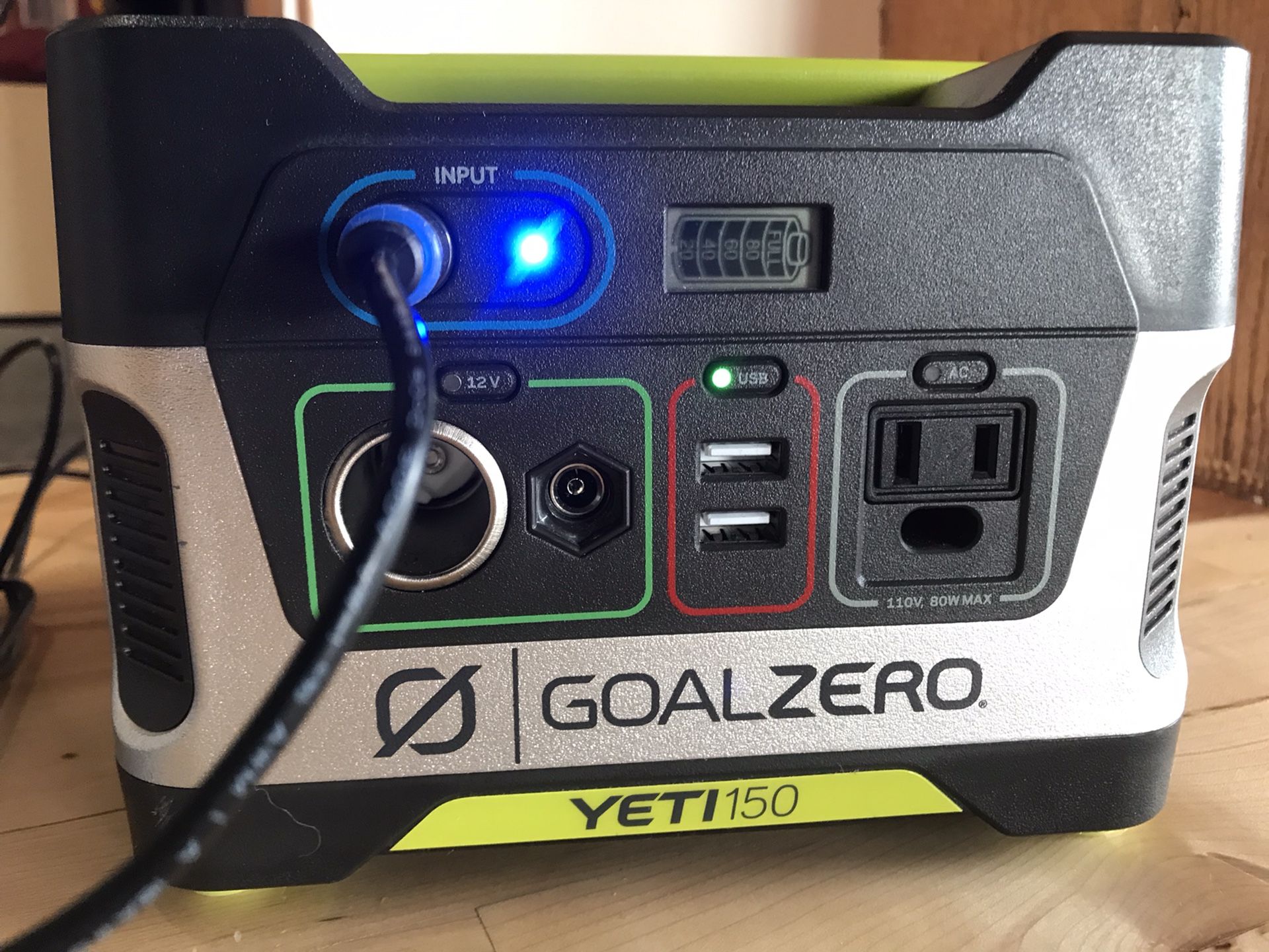 Yeti Goal Zero 150 Portable Power Generator