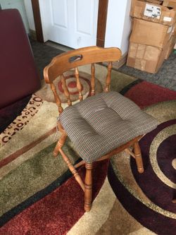 Antique wood chair