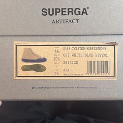 Superga Artifact 2433 Twisted Herringbone High Top Sneakers